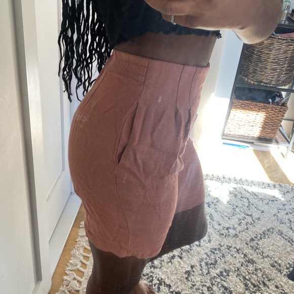 Salmon bermuda shorts - Picture 3 of 5